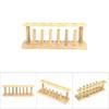 6/8/10 Hole Wooden Test Tube Rack Durable Test Tube Stand Wooden Test Tube Stand  Experiment