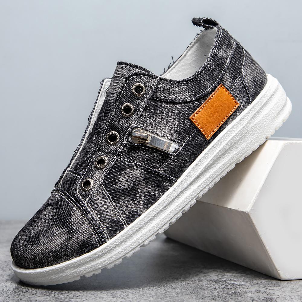 Модные повседневные мокасины больших размеров с мягкой подошвой для женщин, удобные кроссовки из парусины на плоской подошве, легкие нескользящие кроссовки для ходьбы