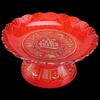Auspicious 6-Inch Plastic Offering Fruit Plate Set