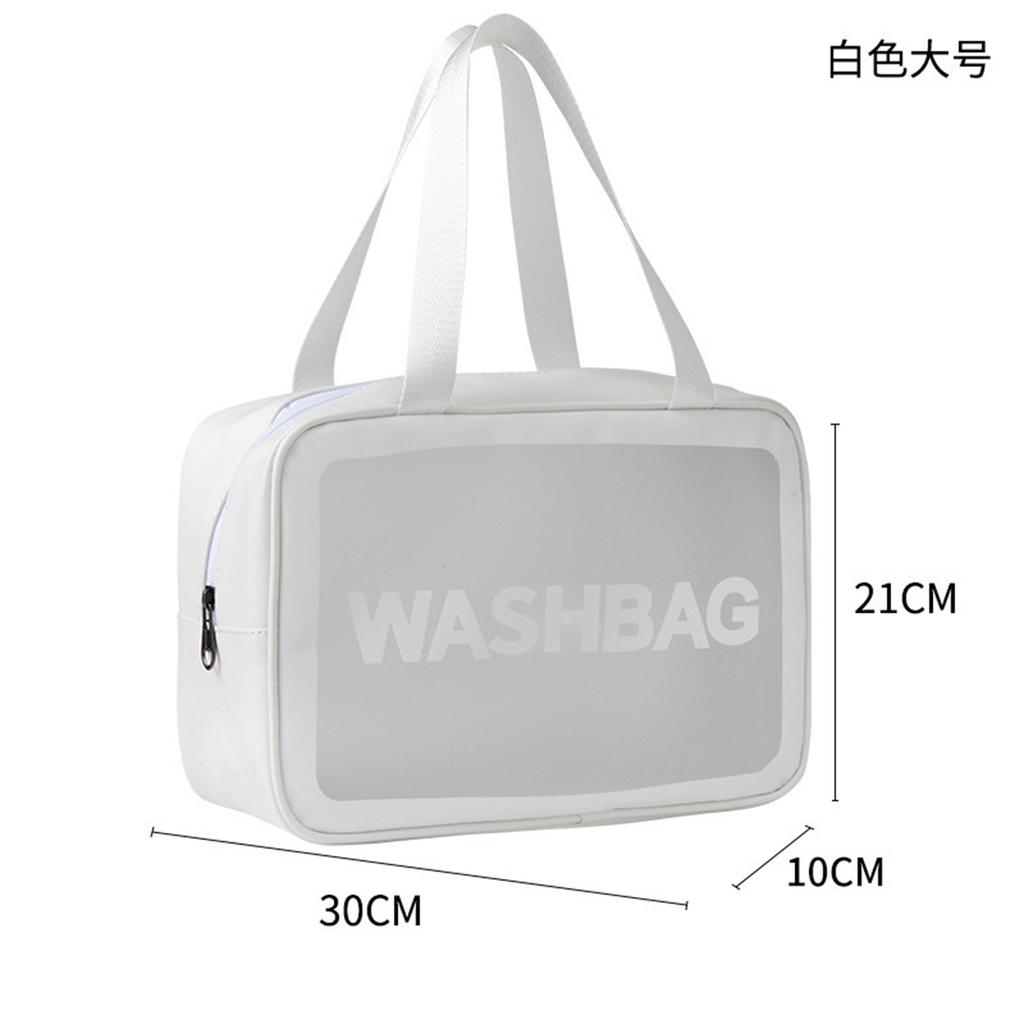 Large Capacity Thickened Wash Bath Swimming Portable Storage Cosmetic Bag Female Portable Travel Cosmetic Storage Bag