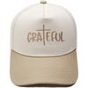 GRATEFUL truck driver hat cross embroidery retro color matching baseball cap European and American men's and women's casual hat