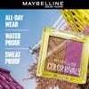 Maybelline Палетка пигментированных теней для век New York Color Rivals 3 г Стойкая Водостойкая Матовая Мерцающая Напористая X Застенчивая