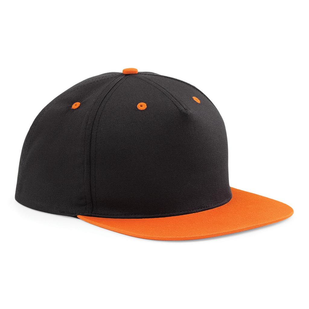 Beechfield Контрастная кепка Snapback с 5 панелями унисекс