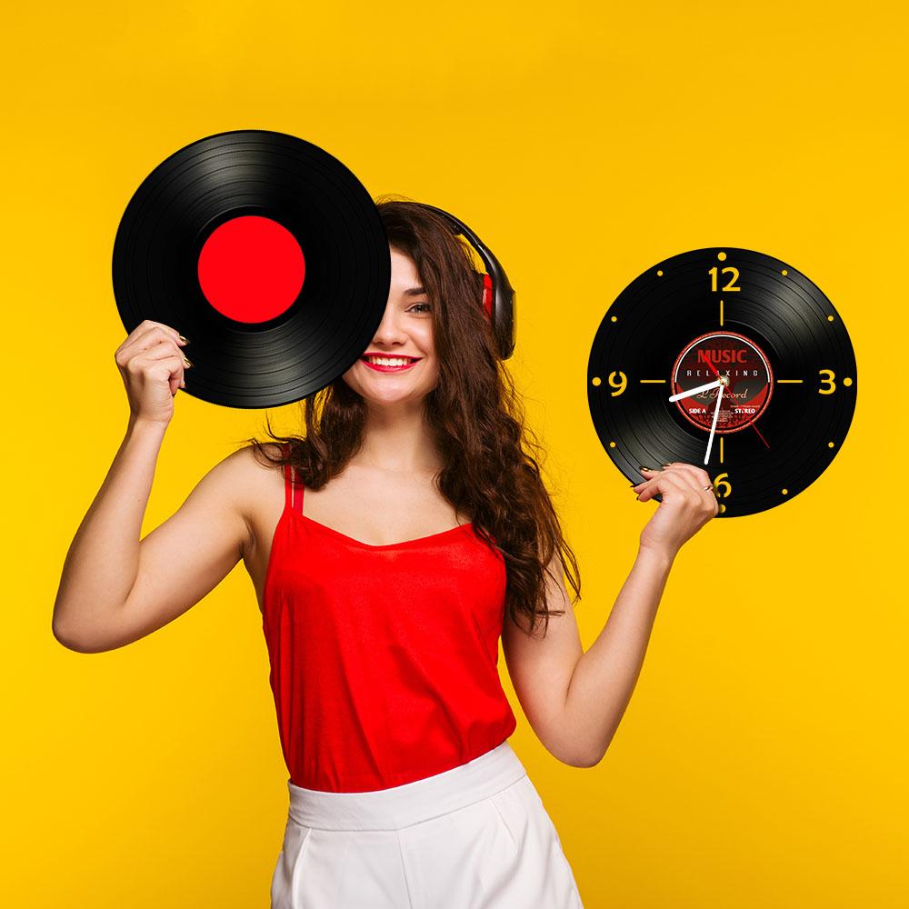 Винтажные виниловые настенные часы LP пластинка 70-х 80-х годов, жанр поп, ретро, ​​настенный художественный декор, лазерная резка, лонгплей, ретро, ​​бесшумные кварцевые настенные часы