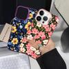 Чехол для iPhone 17 Pro Max 14 XS Air XR 16 15 Plus 13 Pro 12 11 Задняя крышка телефона Розовый Цветочный Морской