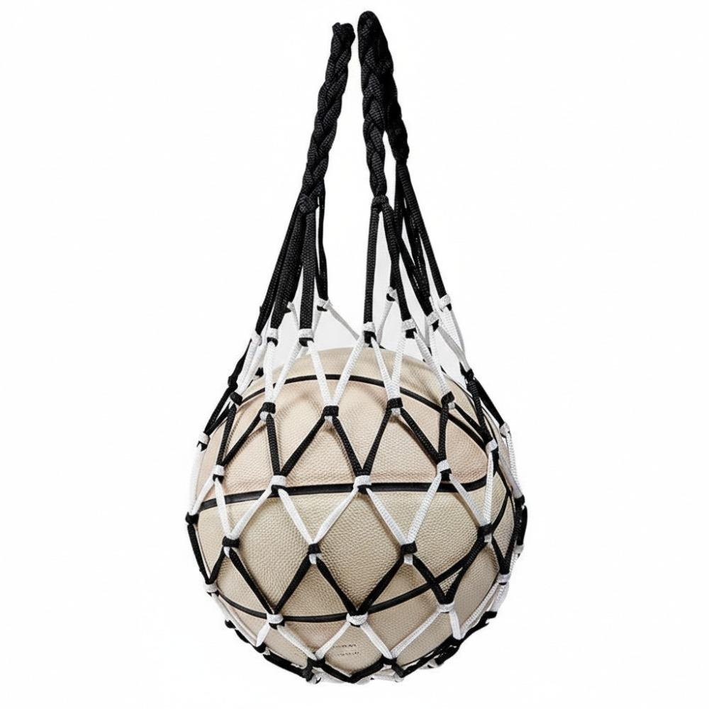 Weaving Basketball Carry Bag Multiple Colors Ball Pocket Durable Mesh Net Bag Football Balls