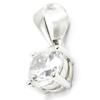 [I3600] - Silver Pendant 'Essentiel' Silver-white (rhodium-plated) - 6 Mm
