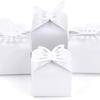 20pcs Small Gift Box, Birthday Wedding Party Candy Pearlescent Paper Butterfly Goodie Box Square Box Goody Wedding Paper Box