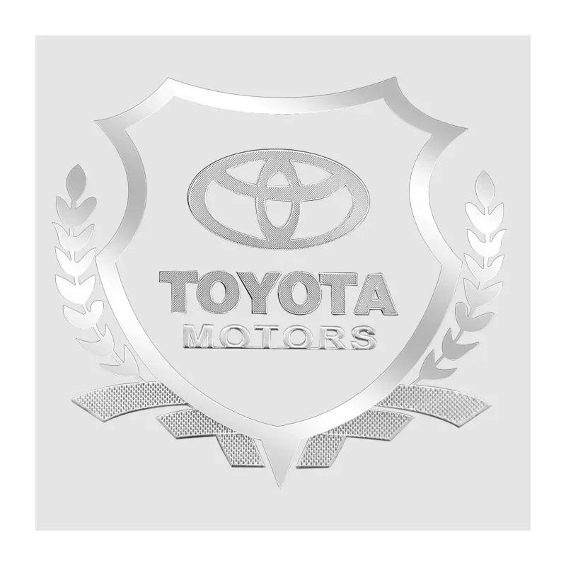 Car Stickers Wheat Badge Sticker Auto Body Side Window Trunk Decorative for Toyota Trd GR Corolla Avensis Yaris Rav4 Hilux Auris Camry