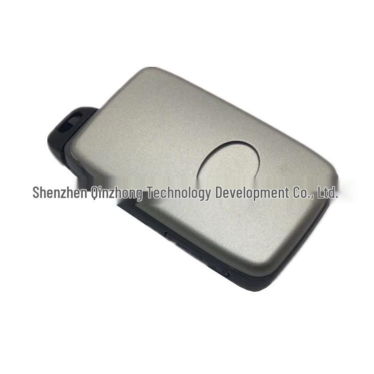 Серебристый корпус смарт-ключа для автомобиля Toyota с 3+1 кнопками