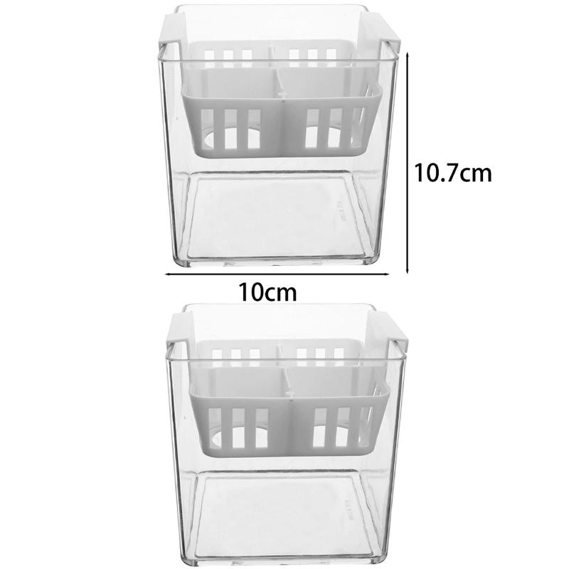 Hydroponic Containers with Breathable Support Basket Tulip Seed Hydroponic Flowerpot 4 Holes Soilless Flower Pot Home Decoration
