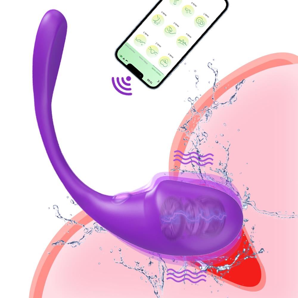 Секс-игрушка Женский G-точка Вибратор для женщин Стимулятор клитора Вибрирующее яйцо Вибратор-дилдо Проникновение Вагинальный Анальный Вибрационная игрушка
