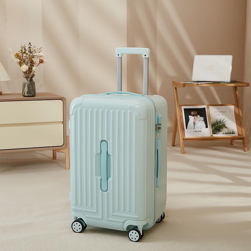Yongsheng женский дорожный чемодан большой вместимости 26 дюймов, утолщенный, с колесиками и замком с паролем