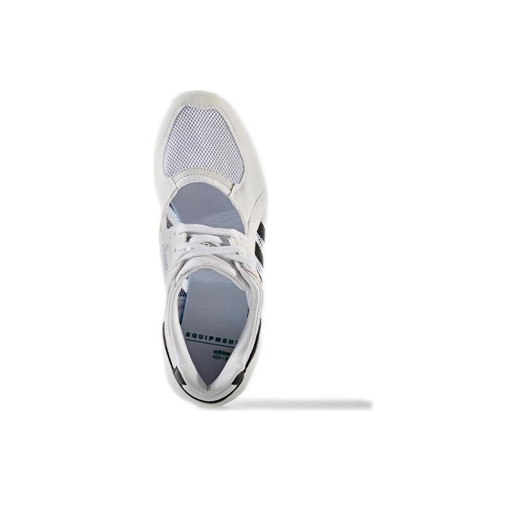 adidas Оригинальные EQT Racing 91 с полым верхом Спортивные Удобные Дышащие Низкие Повседневные Кроссовки Женские Белые BB2347