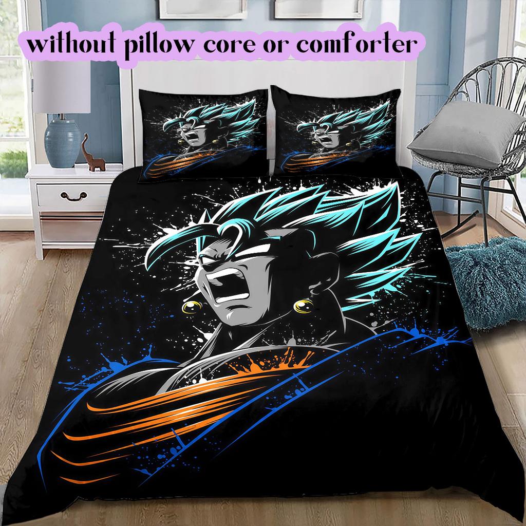 Train Like a Z-Fighter Dragon Ball Heroes Printed Duvet Cover and Bedding Set, Various Sizes