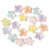 Pack of 50 Colorful Acrylic Star Beads for DIY Bracelets & Phone Chains
