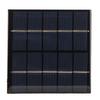 1.2W 5V DIY Solar Epoxy Panel Polysilicon Photovoltaic Charging Panel for 3.7V Battery