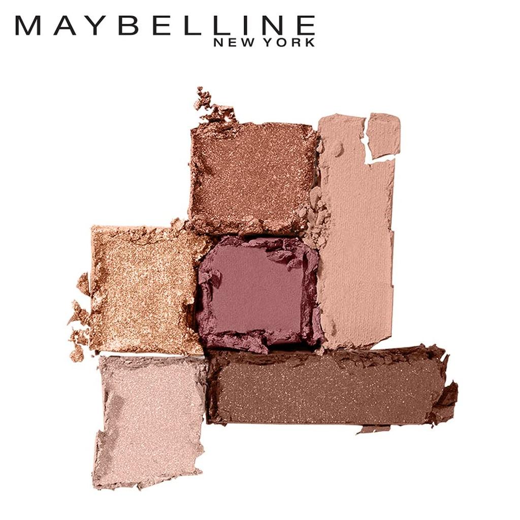 Maybelline New York The City Mini Eyeshadow Palette 5th Avenue Sunset 6 Blendable Shimmer Metallic Shades