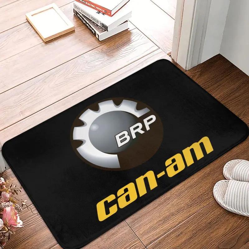 BRP ATV Can Am Logo Front Door Mat Anti-Slip Outdoor Quick Dry Doormat Floor Bathroom Entrance Rug Carpet