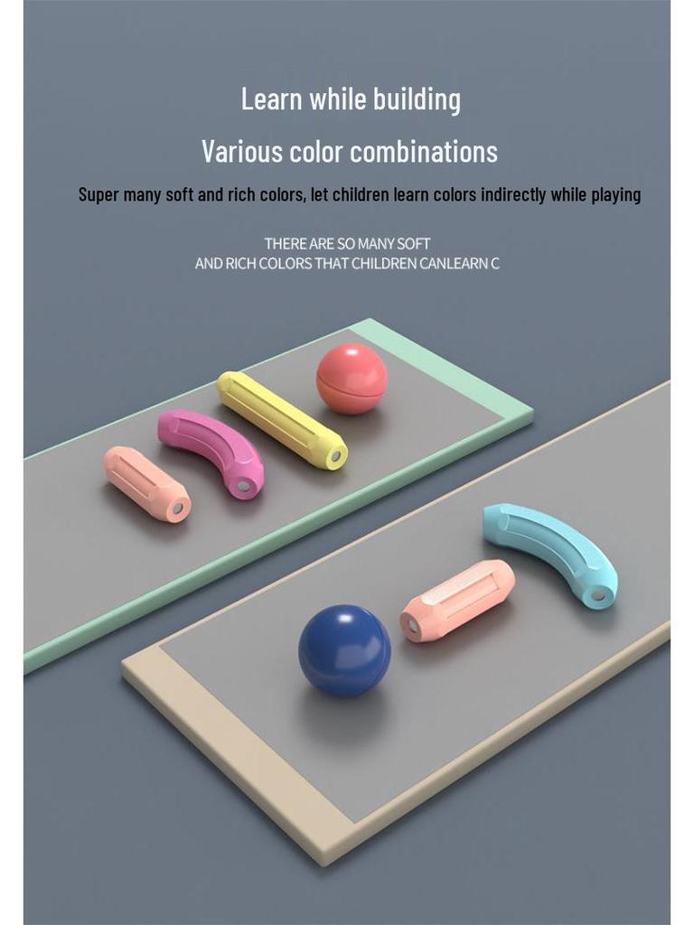 Children's Magnetic Sticks & Tiles Building Set – Versatile, Educational Early Learning Toy