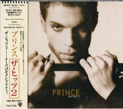 CD ПРИНЦ The Hits 2 WPCP5622 Warner Bros. Re 1993 Япония ObiPop Б/у