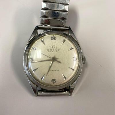 Б/у Знак S 1950-х SEIKO MARVEL 17 камней Хлам