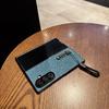 Чехол-шнурок из блестящей кожи для Z Flip7: Защита от падений, Модный и Защитный