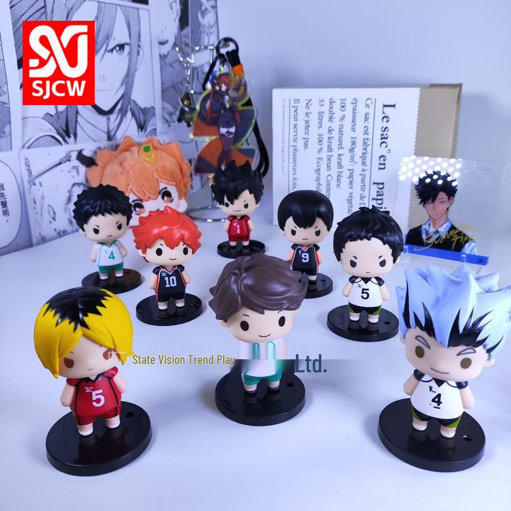 Haikyuu!! Complete Series Figures: Hinata, Kageyama, Kyōtani, Shinsuke, Iwaizumi, Oikawa Models