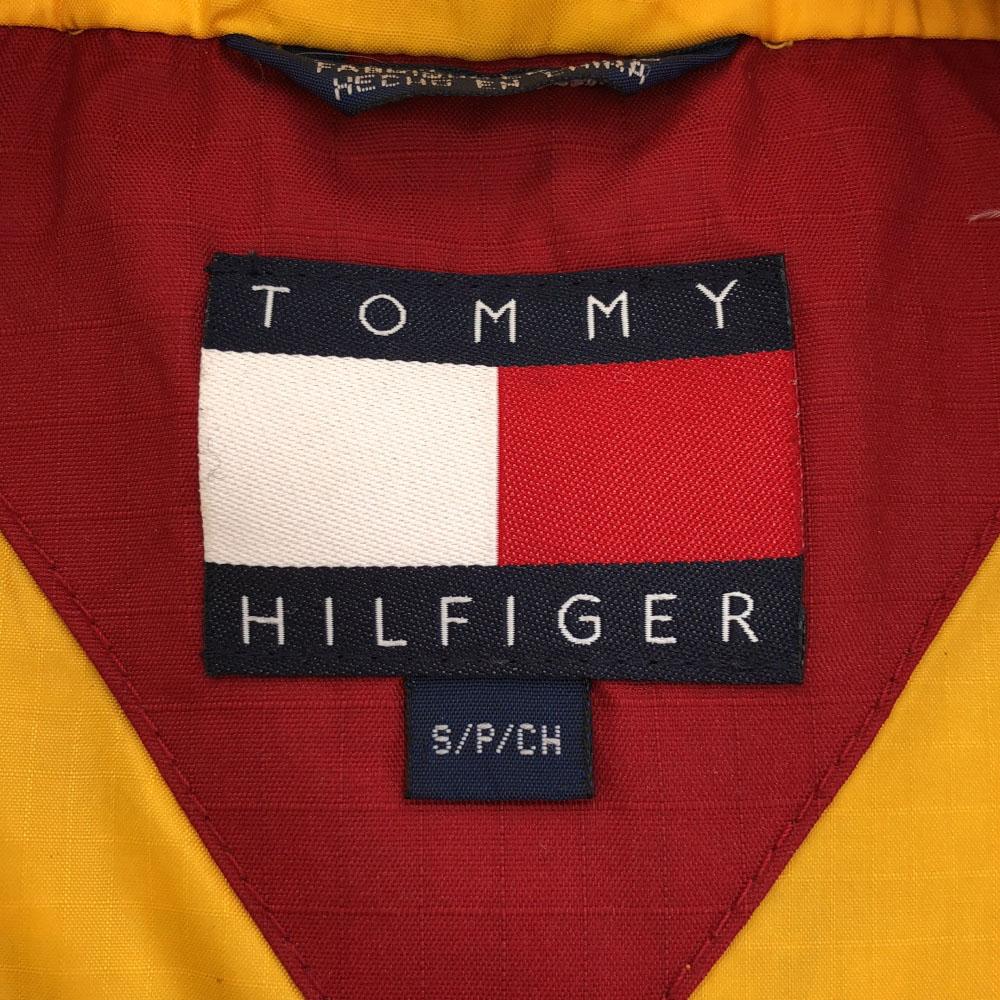 Tommy Hilfiger Куртка нейлоновая 90-х годов с биркой Old Flag и подкладкой S Двойная застежка Мужская Б/у