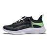 Li Ning Kids Sports Trend Низкие повседневные туфли Детская повседневная обувь Черный Зеленый YKCU038-7