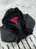 EME Yisheng Yi Faux Fur Balaclava & American Retro MA1 Air Force Jacket Winter Coat