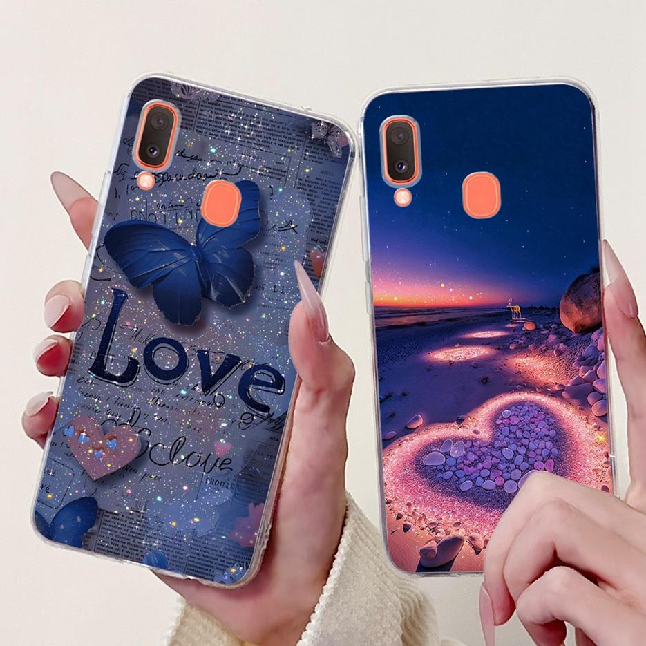 Чехол для Samsung Galaxy A20e SM-A202F Популярный Модный Расписной Чехол Мягкий Силиконовый Чехол для Телефона Для Samsung A20e A202F Fundas Coque