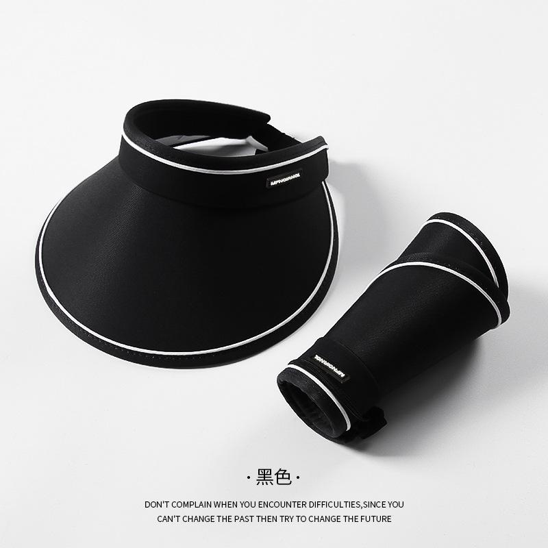 Sunshade Empty Top Hat Children Summer UV Protection Sun Protection Hat Women's Outdoor Sports Versatile Headband Sun Hat