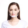 10Pcs Hygiene Safety Face Shield Plastic Visor Protective Fog Anti-Splash Transparent Food Face Shield For Mouth Nose