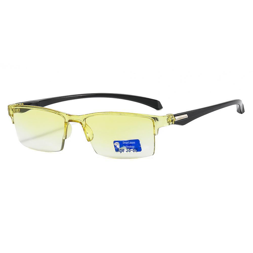 Новые очки для чтения HD с защитой от синего света и автозумом для людей среднего и пожилого возраста