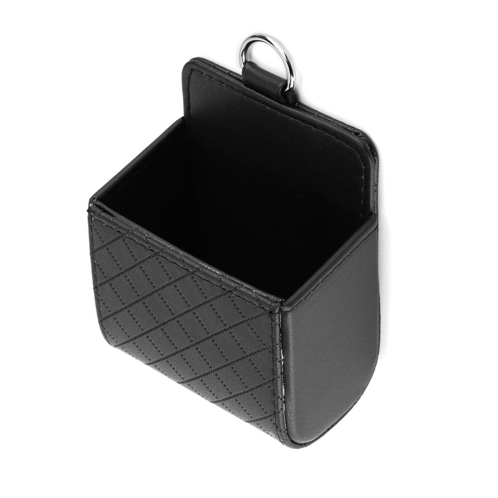 Автомобильный органайзер для вентиляционного отверстия, сумка для хранения, чехол для телефона, держатель, карман, черный