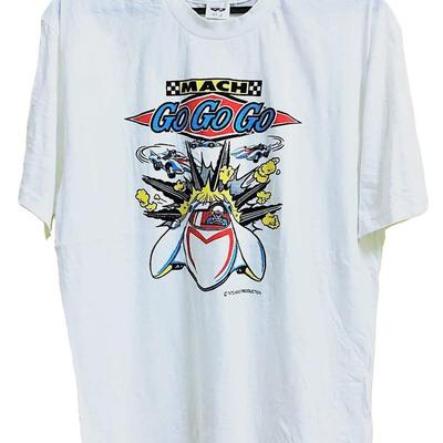 Vintage 90's SPEED RACER Mach Go Go Go T Shirt and Kids Shirt Japan Comic Cartoon Anime Manga Size M