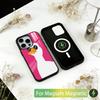 Чехол для телефона с уткой для iPhone 17, 16, 15, 14, 13, 12, 11 Plus, Pro, магнитный с Magsafe, беспроводная зарядка