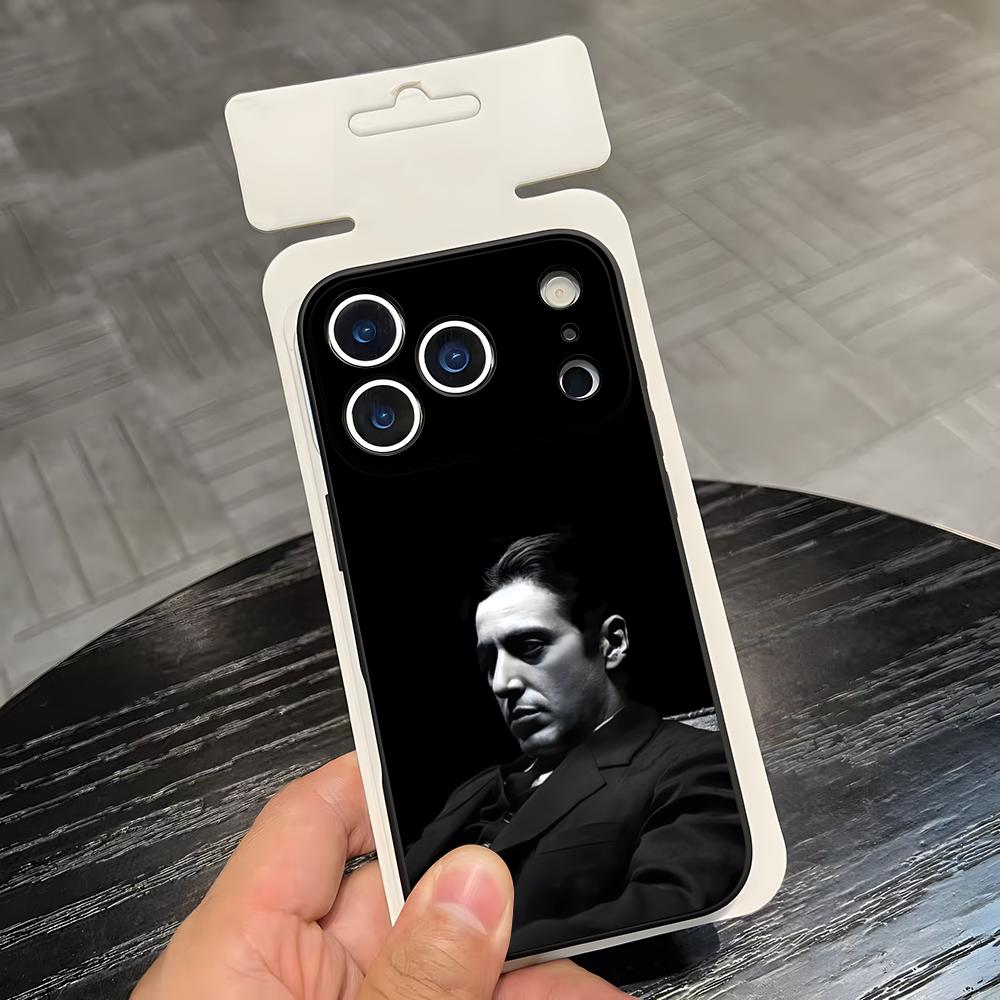 M-Michael C-Corleone Phone Case For IPhone 17 Air 16 E Pro Max 15 14 13 Mini 12 Pro 11 Max Plus Black Soft Shell