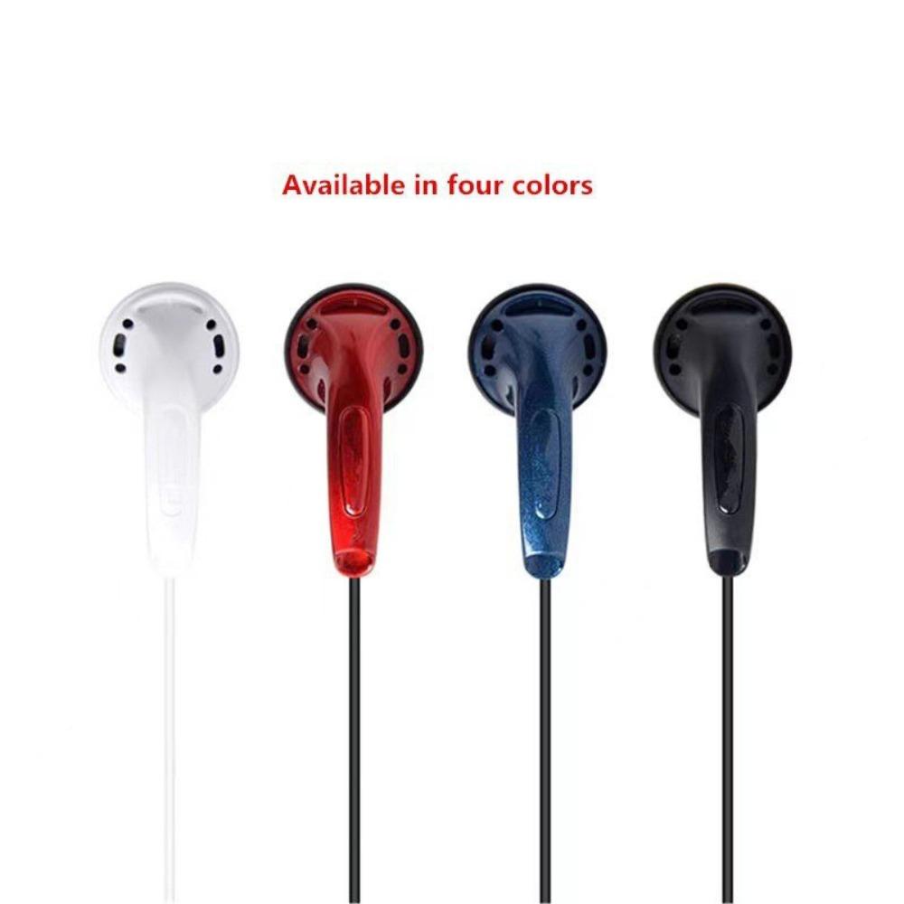 Wired Wired Headset Flat Earbuds Heavy Bass Headphone Music Earphone Earphone Wired Sports