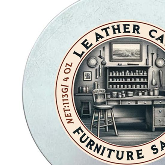 Leather Furniture Salve with Cleaning Brush Scratch Repair Balm Eco-friendly Easy Application High Efficiency Leather Care Cream Cleaner