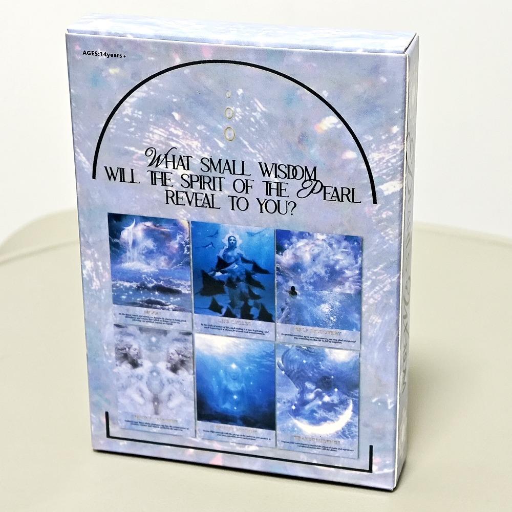 Колода Оракула «Жемчужины Мудрости» 10,4*7,3 см, 44 карты. Погрузитесь в эфирные образы, направляющие вас к открытию более глубокого смысла.