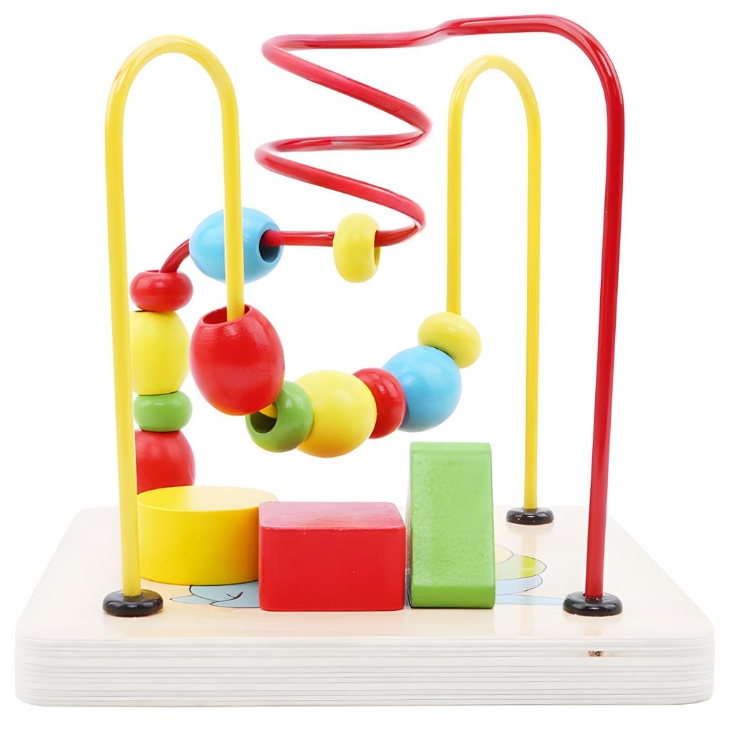 Wooden Montessori Educational Cube Maze Toy Birthday Gift