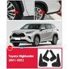 Брызговики для Toyota Highlander Kluger 2015-2022, брызговики, переднее и заднее крыло, автомобильный стильный автомобиль