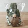 Рождественская безликая кукла гном украшение подвесные ножки куклы украшения полосатая вязаная шапка