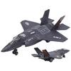 Американский истребитель F-35 Литой Модель Игрушка - Реалистичная Черная Копия Самолета для Детей