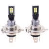 2X H4 200W 12000Lm Led Car Fog Light Hi / Lo Beam Globe Bulbs