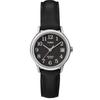 TIMEX Women's Easy Reader Watch T2N525, Quartz Movement, 3 ATM Water Resistance, Mineral Glass, Black Dial, Brass