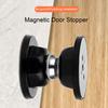 1 комплект магнитных дверных стопоров из прочной нержавеющей стали с силиконовым клеем