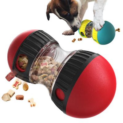 Интерактивная игрушка-головоломка с раздачей лакомств, катящийся мяч, головоломка для собак, игрушка-кормушка для собак малых, средних и больших пород, тренировка интеллекта